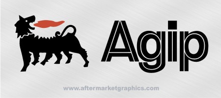 Agip Decals - Pair (2 pieces)